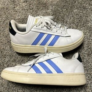 Adidas cloud foam bluish po stripes